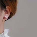 گوشواره حلقه گل