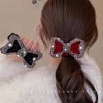 کش مو پاپیون سواروسکی