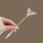 کانزاشی دم ماهی و شکوفه رنگی