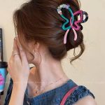 کلیپس پلی استر پروانه نگینی