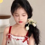 کش خز با آویز لاله - Image 4