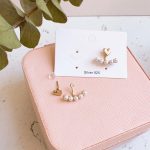 گوشواره قلب و مروارید - Image 7