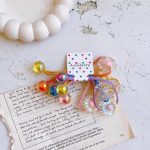 پک کش گره ای بابونه آبنباتی