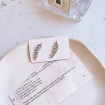 گوشواره برگ فول نگین - Image 6