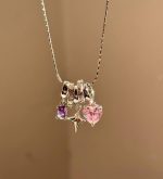 گردنبند قلب و ستاره - Image 2