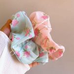 اسکرانچی حریر گلدوزی شده - Image 3