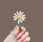 سنجاق سینه گل یاس - Image 2