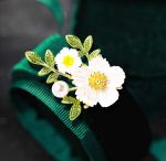 سنجاق سینه گل صد تومنی - Image 3