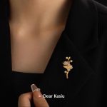 سنجاق سینه شاخه گل - Image 3