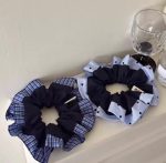 اسکرانچی سورمه ای نخی - Image 6